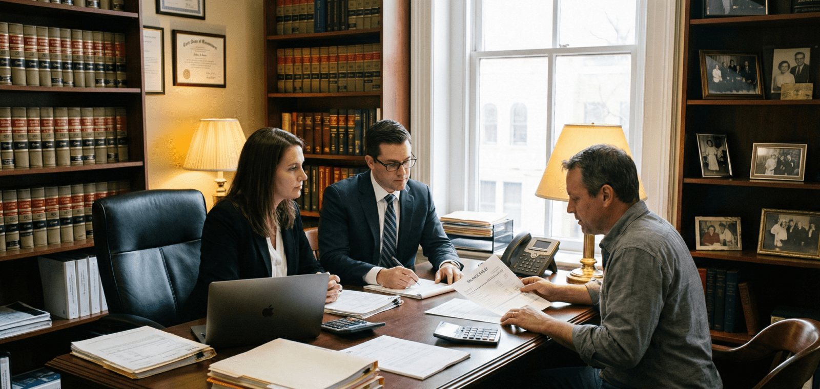 Abogados ayudando con el calendario fiscal a autonomo