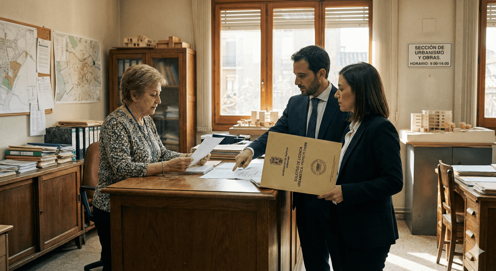 Abogados de Granada pidiendo una licencia urbanistica
