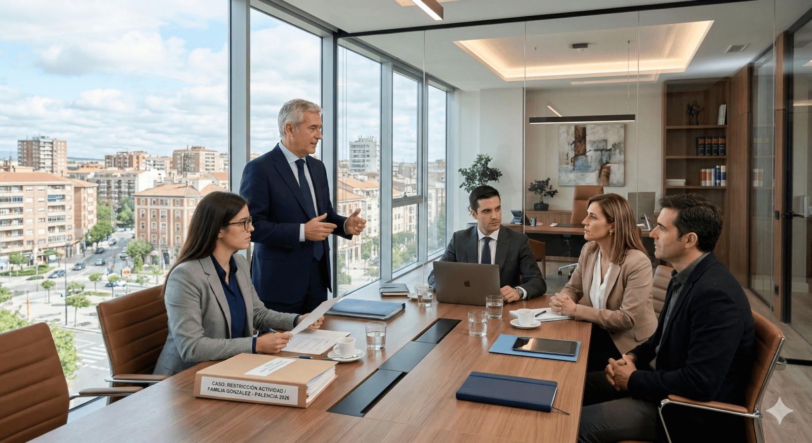 Abogados explicando deducciones de la reforma de una vivienda